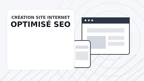 Création de site internet optimisé SEO à Grenoble : architecture, contenus, performance, maillage, Schema.org et Search Console dès la conception.