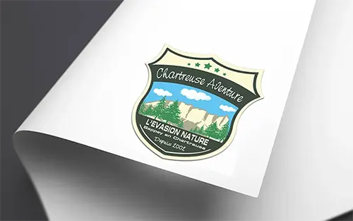 Chartreuse Aventure Création logo
