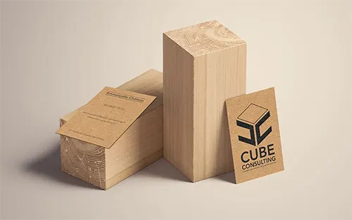 Cube Consulting Logo et carte de visite