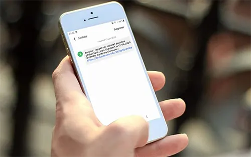 SMS rappel rendez-vous
